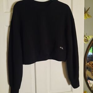 AYBL Black Crew Neck Top
